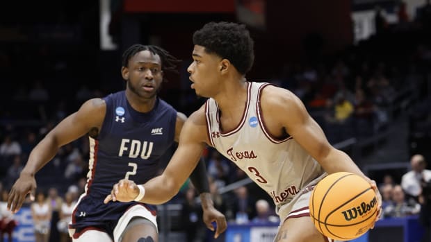 PJ Henry at NCAA First Four Game